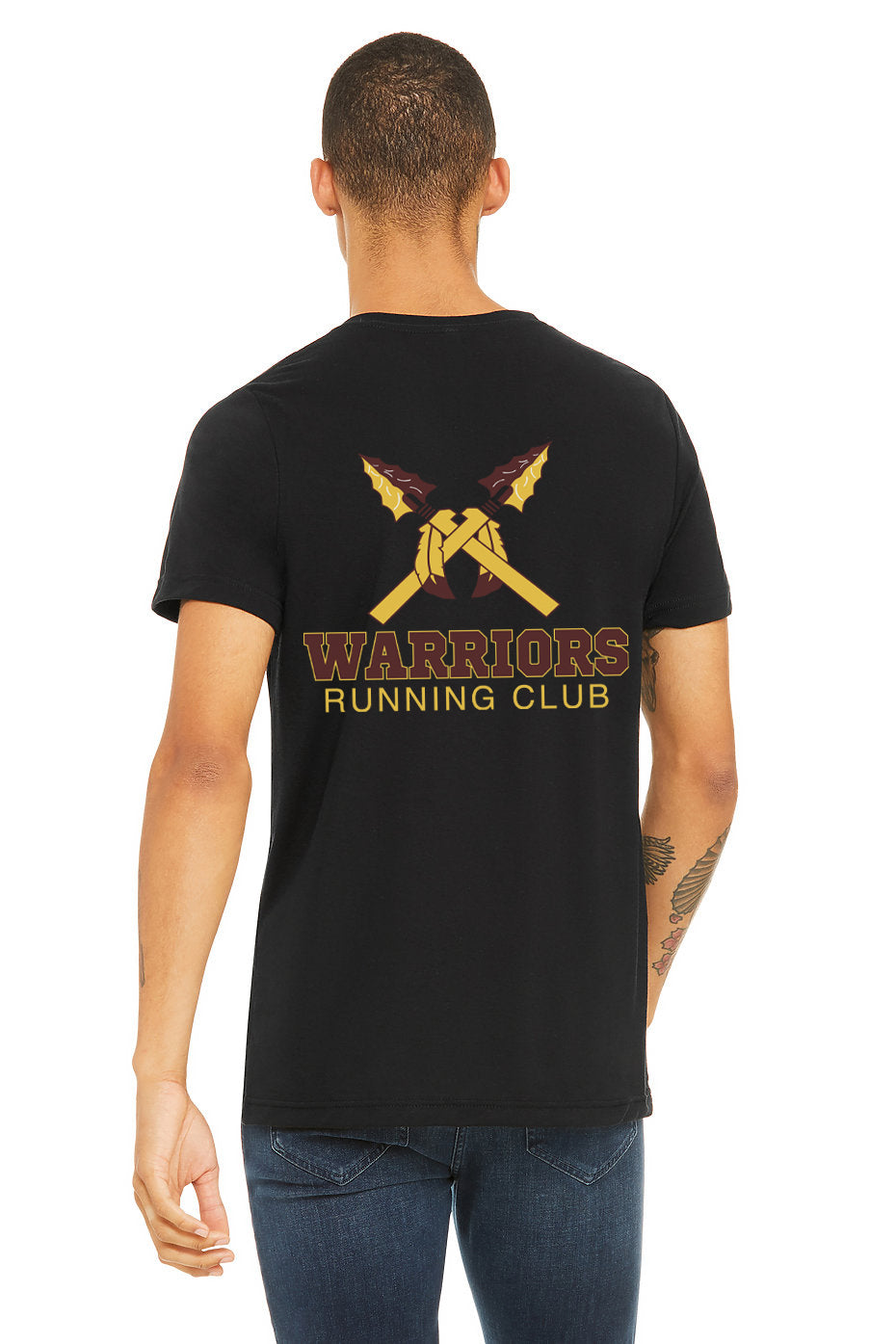 DOUBLE SIDED LOGO UNISEX TRIBLEND S/S TEE