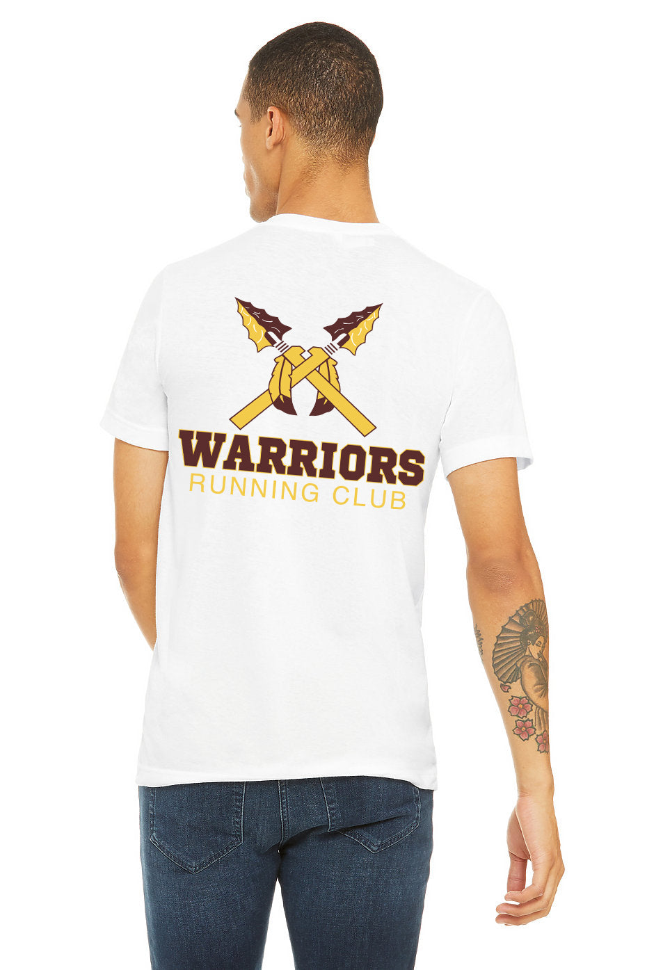 DOUBLE SIDED LOGO UNISEX TRIBLEND S/S TEE