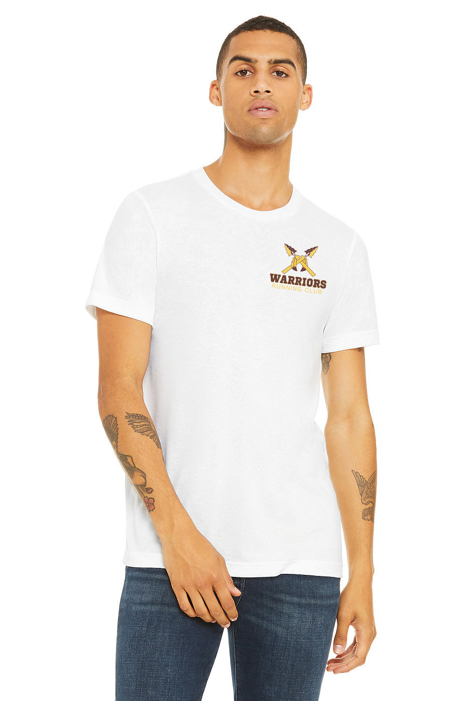 DOUBLE SIDED LOGO UNISEX TRIBLEND S/S TEE
