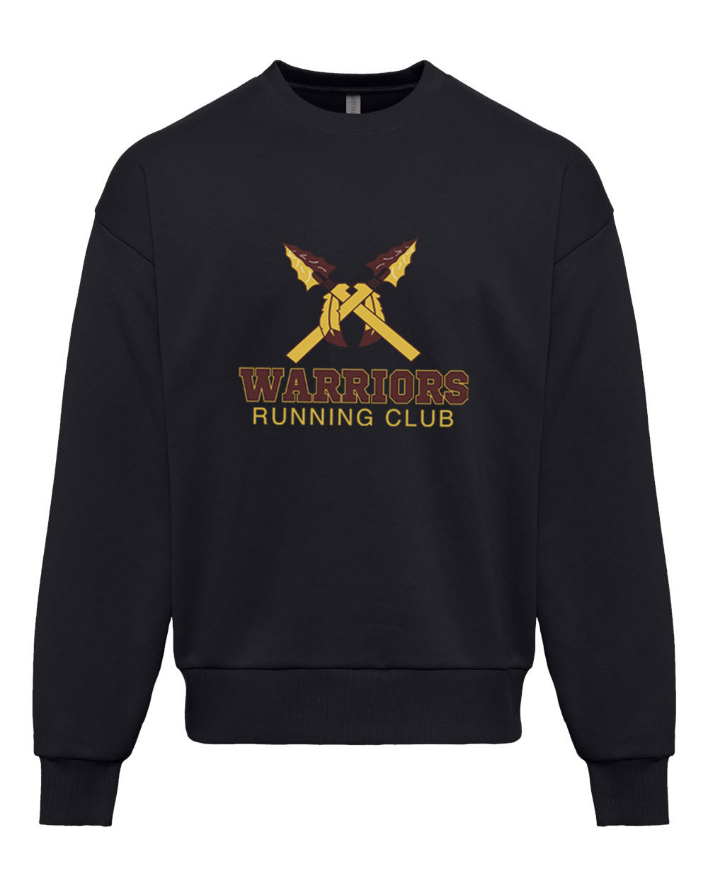 UNISEX LARGE LOGO CREW NECK SWEATSHIRT