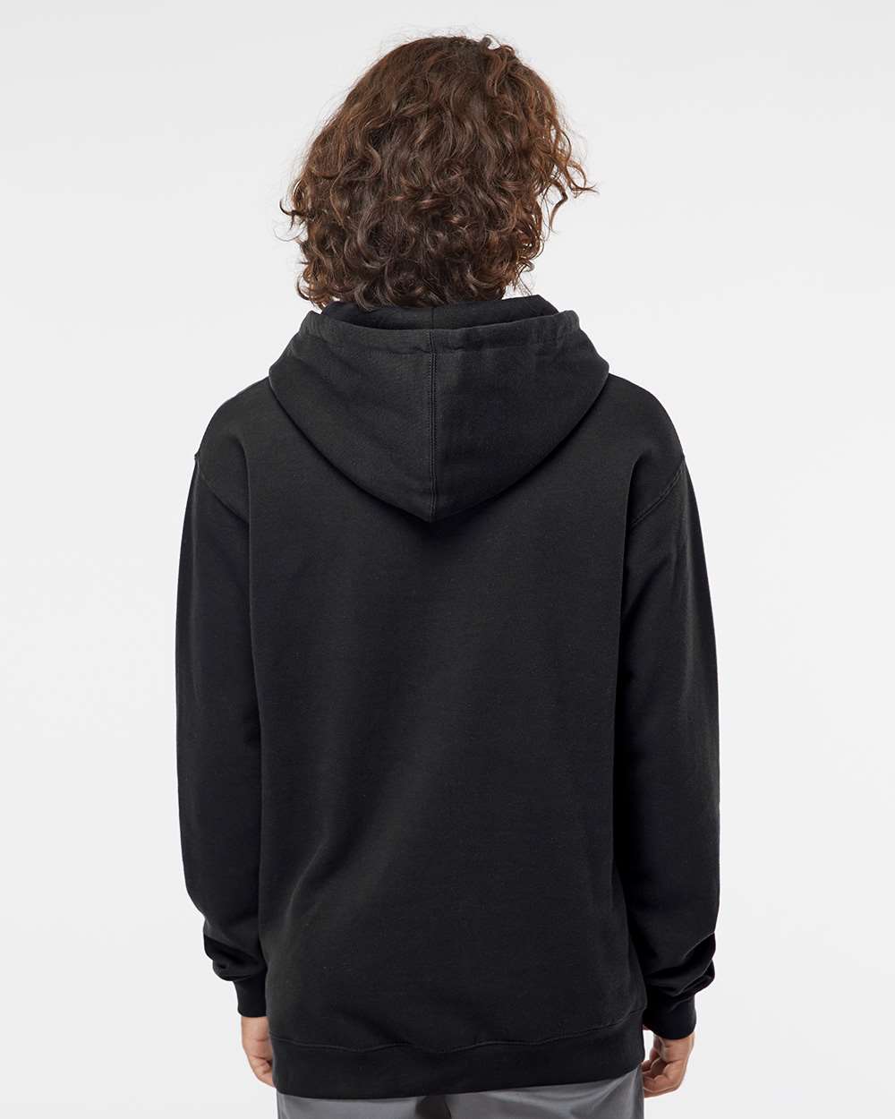 LARGE FRONT LOGO UNISEX SPONGE FLEECE PULLOVER HOODIE