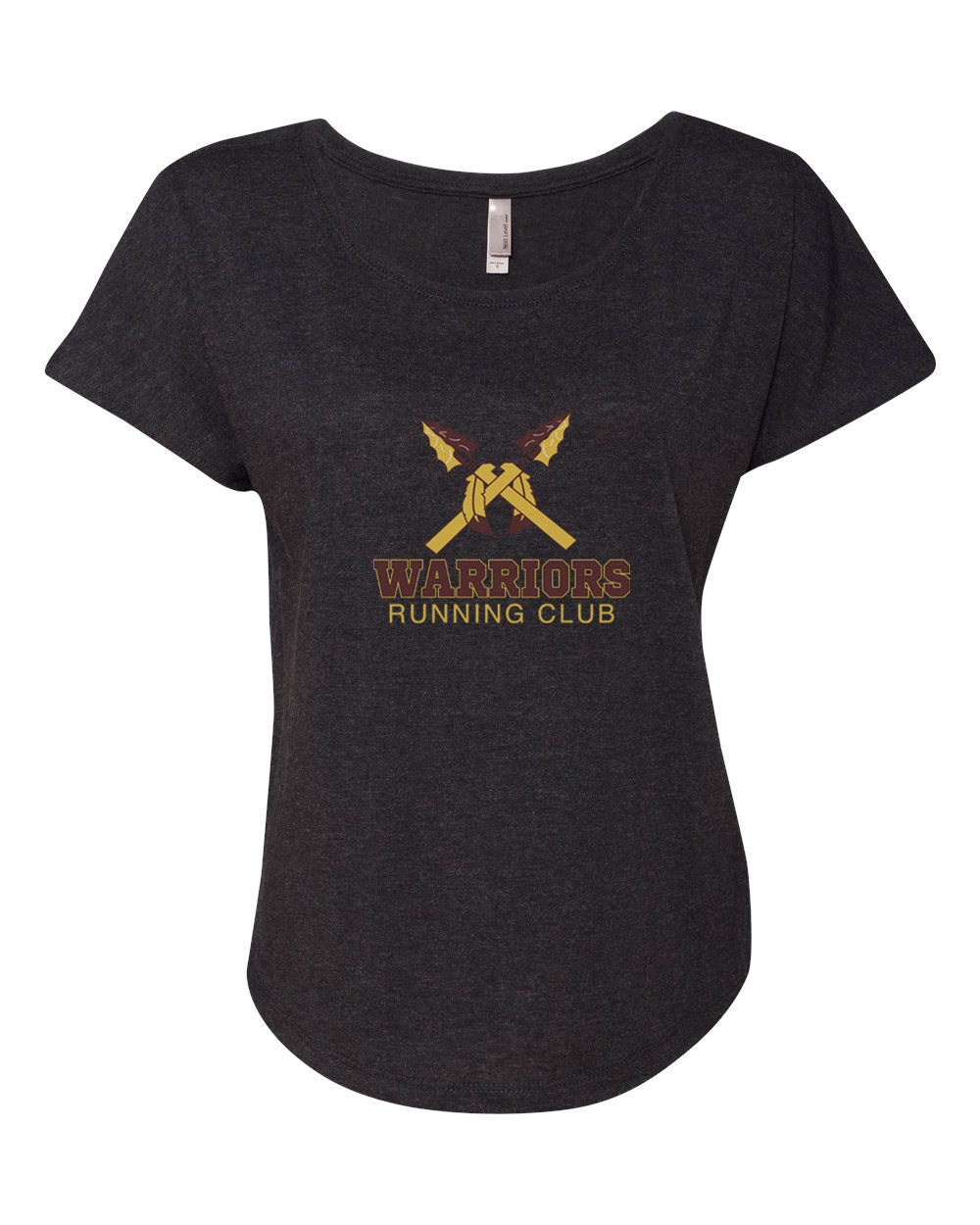 WOMEN'S LARGE LOGO DOLMAN S/S TEE