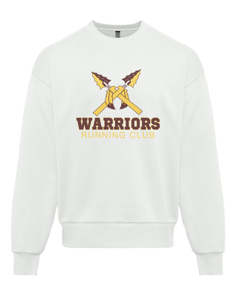 UNISEX LARGE LOGO CREW NECK SWEATSHIRT