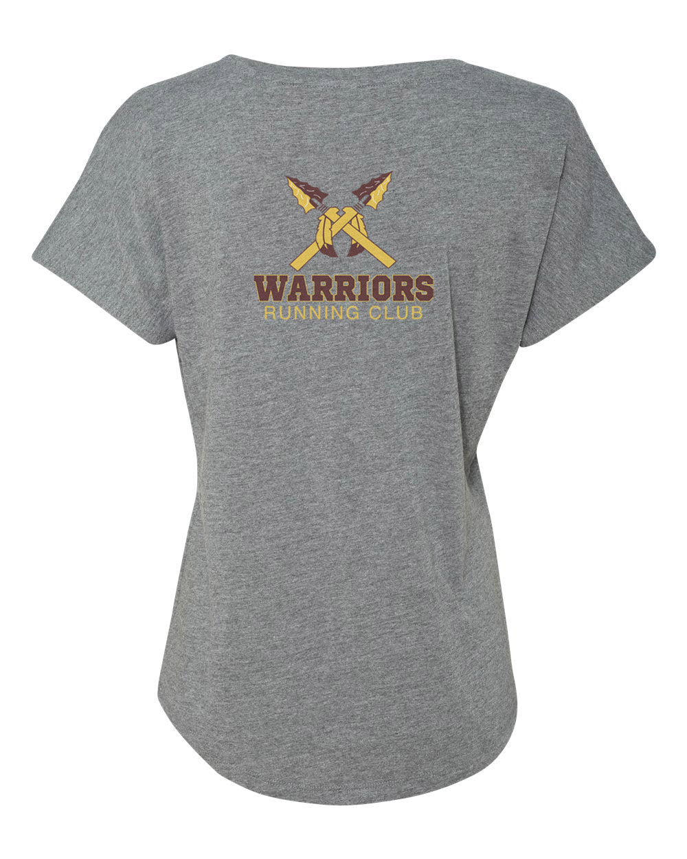 WOMEN'S DOUBLE SIDED LOGO DOLMAN S/S TEE