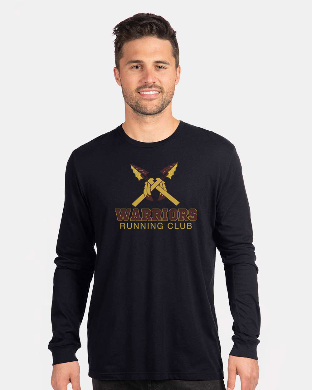 LARGE LOGO UNISEX TRIBLEND LONG SLEEVE TEE