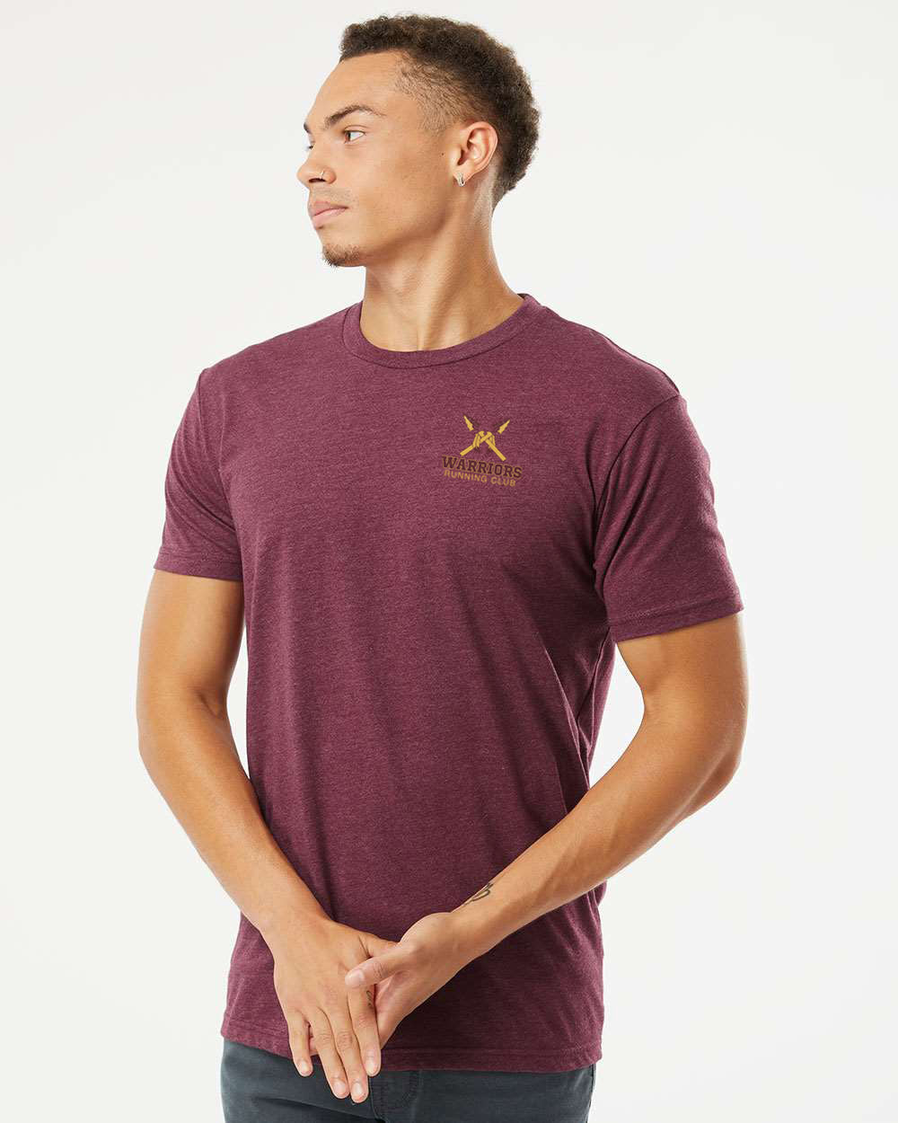 DOUBLE SIDED LOGO UNISEX TRIBLEND S/S TEE
