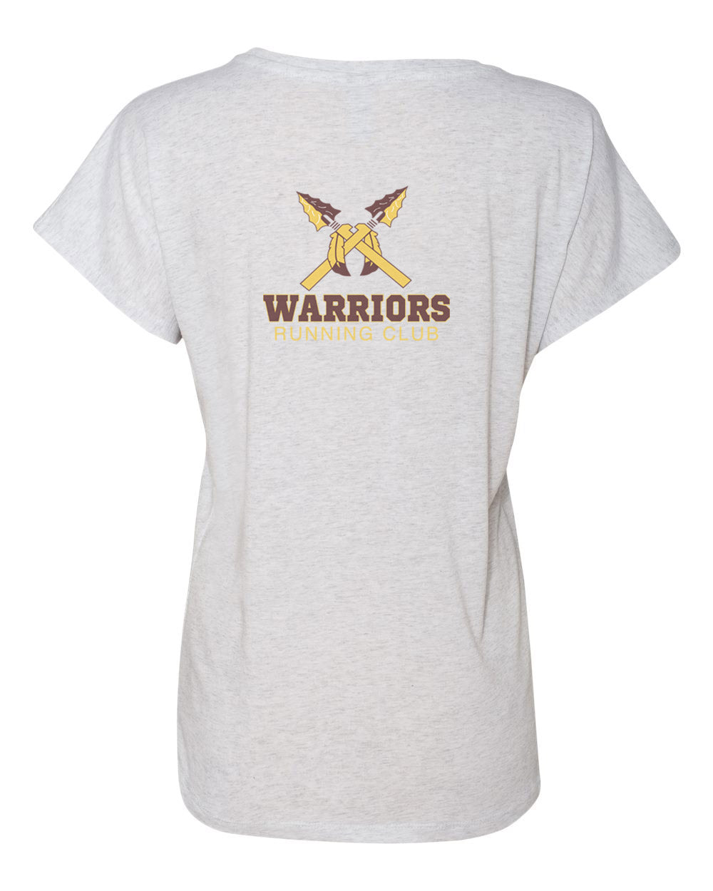 WOMEN'S DOUBLE SIDED LOGO DOLMAN S/S TEE
