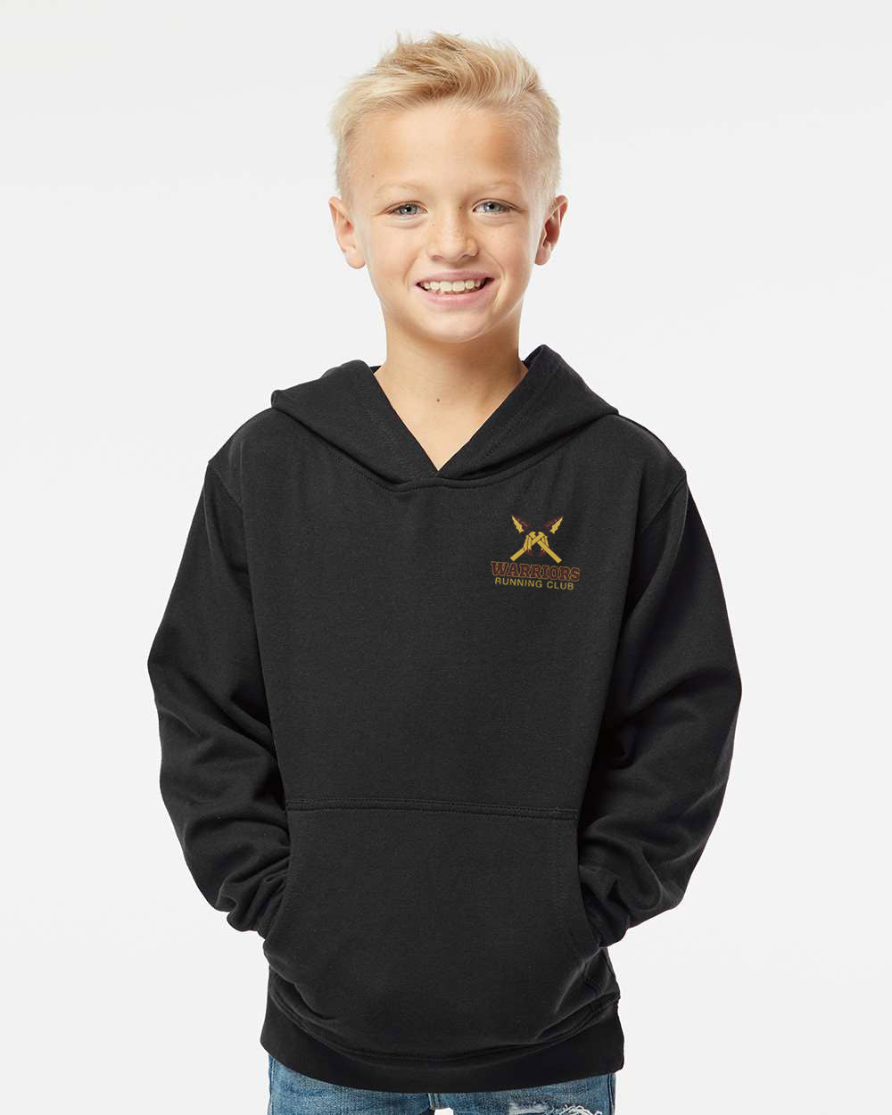 YOUTH PULLOVER HOODIE DOUBLE SIDED LOGO