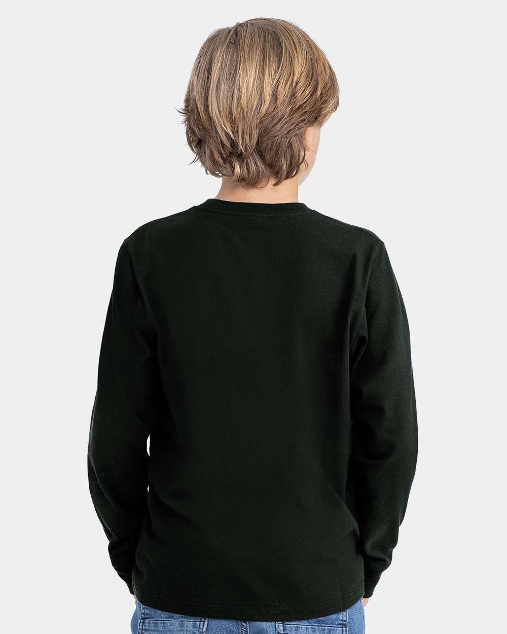 YOUTH LARGE FRONT LOGO LONG SLEEVE TEE