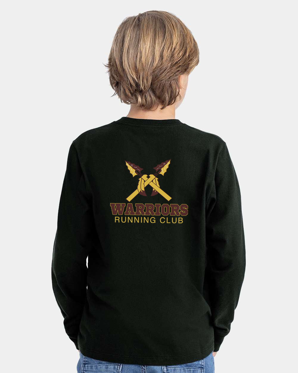 YOUTH LONG SLEEVE TEE DOUBLE LOGO