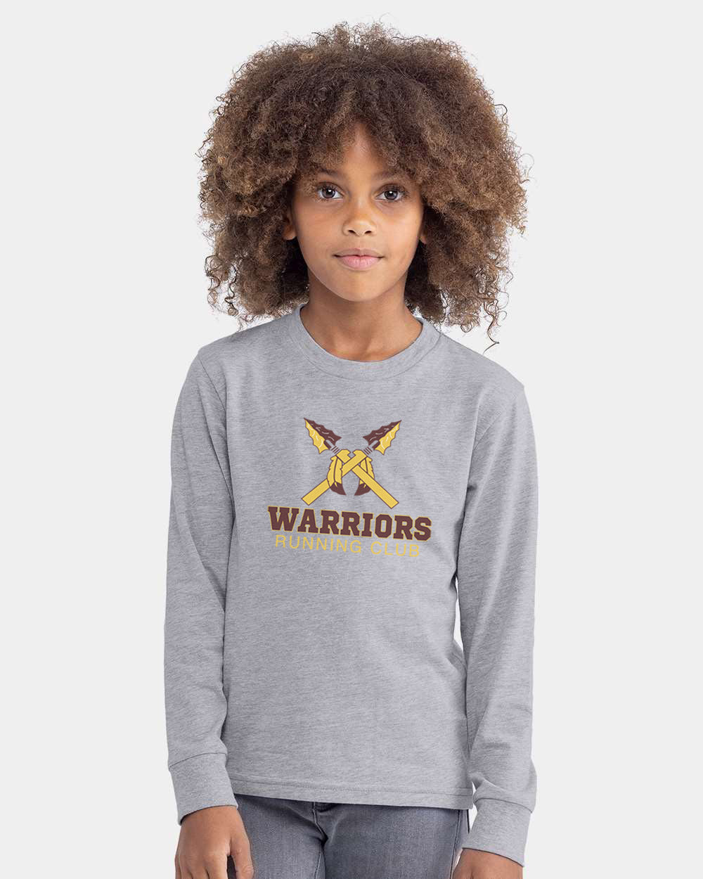 YOUTH LARGE FRONT LOGO LONG SLEEVE TEE