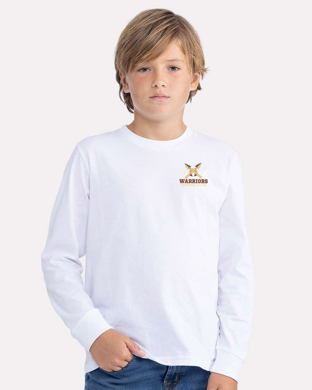 YOUTH LONG SLEEVE TEE DOUBLE LOGO