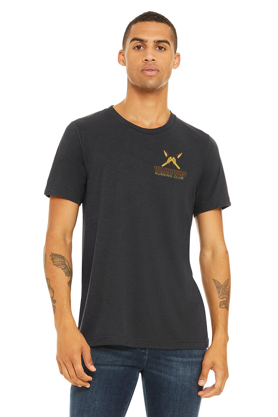 DOUBLE SIDED LOGO UNISEX TRIBLEND S/S TEE