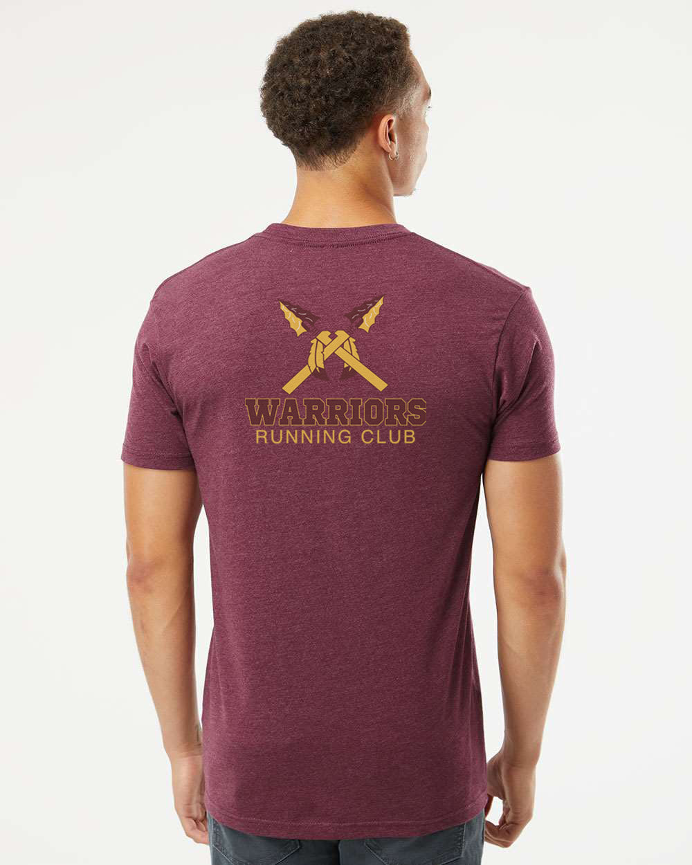 DOUBLE SIDED LOGO UNISEX TRIBLEND S/S TEE