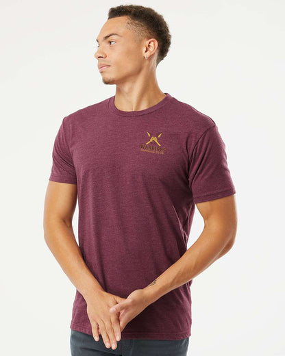 DOUBLE SIDED LOGO UNISEX TRIBLEND S/S TEE