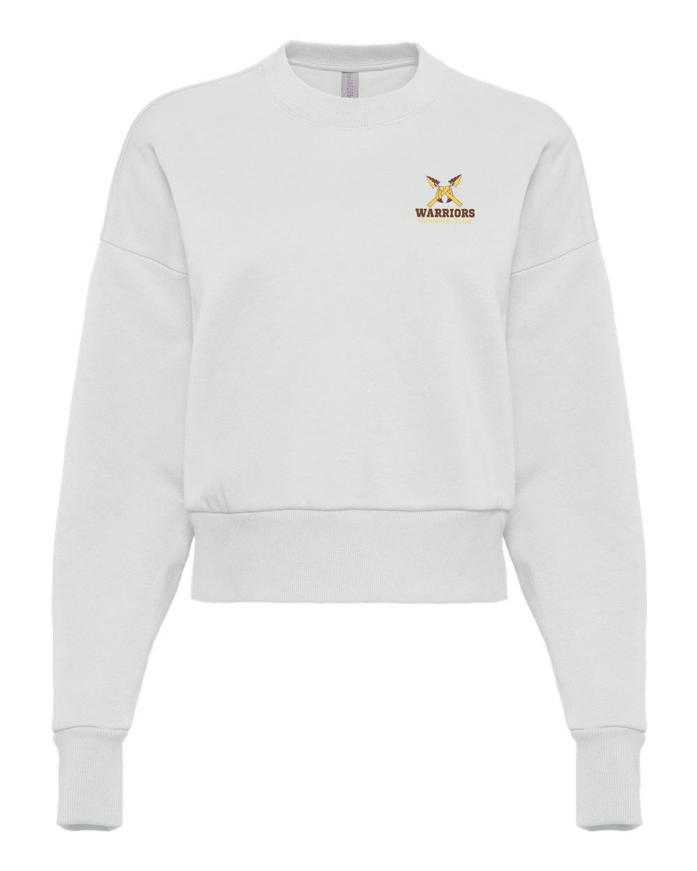 WOMEN'S SMALL LOGO CREW NECK SWEATSHIRT