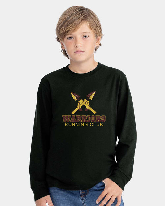 YOUTH LARGE FRONT LOGO LONG SLEEVE TEE