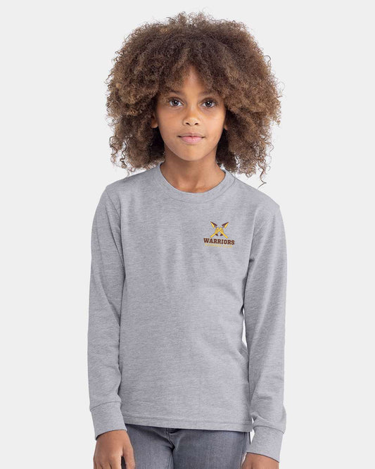 YOUTH LONG SLEEVE TEE DOUBLE LOGO