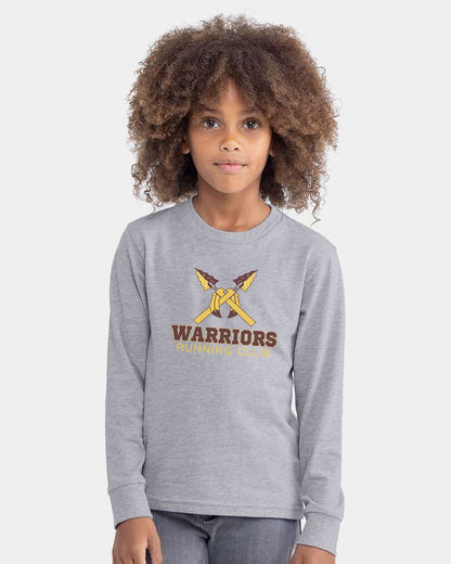 YOUTH LARGE FRONT LOGO LONG SLEEVE TEE