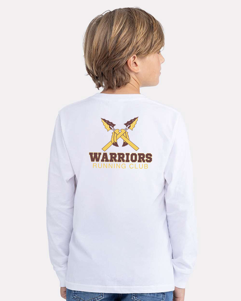 YOUTH LONG SLEEVE TEE DOUBLE LOGO